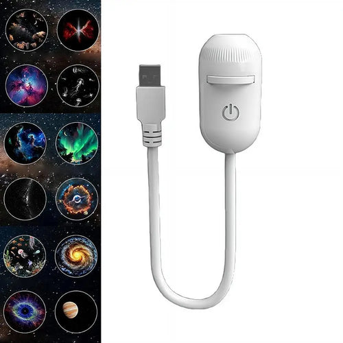 Galaxy Star Projector Light 2-in-1 Rotatable
